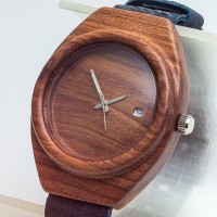 Dřevěné hodinky Aladin Slivoň Bluma - V.Č.: 00153