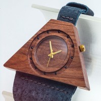 Dřevěné hodinky Lucerna Slivoň Bluma - V.Č.: 00140