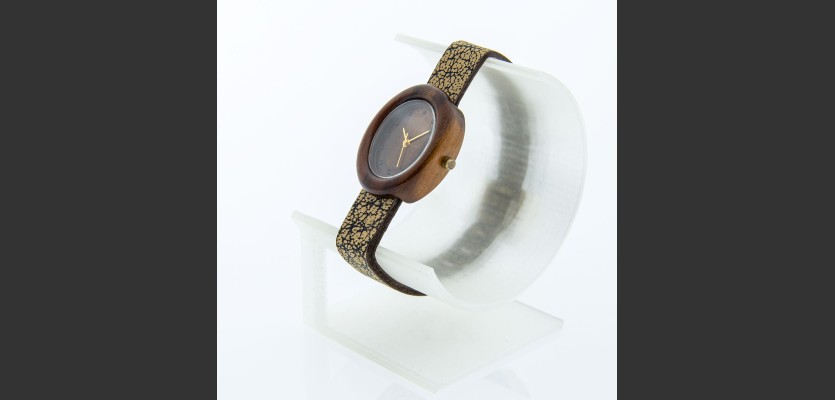 Dřevěné hodinky Empire Švestka - V.Č.: 00117