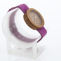 Dřevěné hodinky Alfa Višeň - V.Č.: 00173