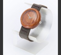Dřevěné hodinky Jas Slivoň Bluma V.Č.: 00154