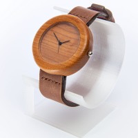 Dřevěné hodinky Orania Třešňové - V.Č.: 00098