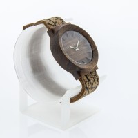 Dřevěné hodinky Scala Ořech - V.Č.: 00272