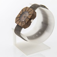 Dřevěné hodinky Art Ořech - V.Č.: 00289