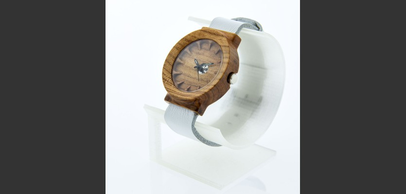Dřevěné hodinky Scala Meruňka - V.Č.: 00313