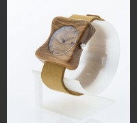 Dřevěné hodinky Edison Meruňka - V.Č.: 00314