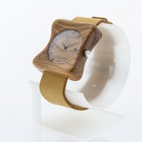 Dřevěné hodinky Edison Meruňka - V.Č.: 00314