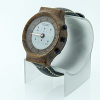 Dřevěné hodinky Scala Hybrid Smart Ořech - V.Č.: 00316
