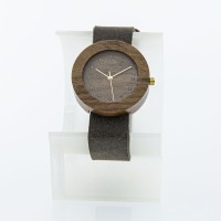 Dřevěné hodinky Alfa Ořechové - V.Č.: 00324