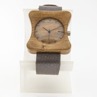 Dřevěné hodinky Edison Buk - V.Č.: 00338