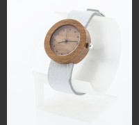 Dřevěné hodinky Alfa Hruška - V.Č.: 00341