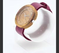 Dřevěné hodinky Excelsior Slivoň Bluma - V.Č.: 00358