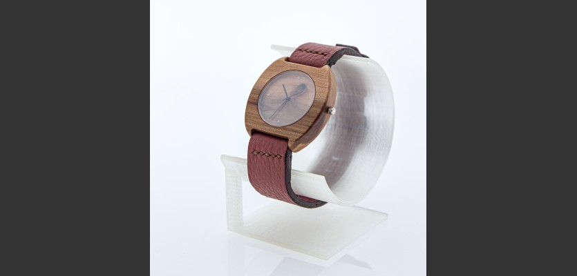 Dřevěné hodinky Avia Jabloň - V.Č.: 00071