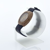 Dřevěné hodinky Club Ořechové - V.Č.: 00093