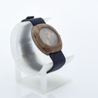 Dřevěné hodinky Club Ořechové - V.Č.: 00093