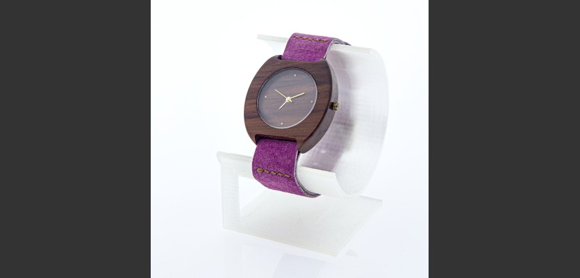 Dřevěné hodinky Avia Švestkové - V.Č.: 00100