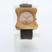 Dřevěné hodinky Edison Akát - V.Č.: 00102
