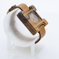 Dřevěné hodinky Hercule Poirot Ořech - V.Č.: 00126