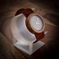 Dřevěné hodinky Orania Ořechové - V.Č.: 00132