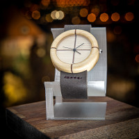 Dřevěné hodinky Orania Habr - V.Č.: 00133