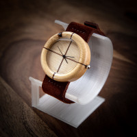 Dřevěné hodinky Orania Habr - V.Č.: 00134