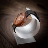 Dřevěné hodinky Jas Slivoň Bluma V.Č.: 00154
