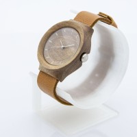 Dřevěné hodinky Scala Ořech - V.Č.: 00163