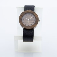 Dřevěné hodinky Alfa Ořechové - V.Č.: 00195