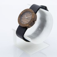 Dřevěné hodinky Alfa Ořechové - V.Č.: 00195
