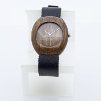 Dřevěné hodinky Club Ořechové - V.Č.: 00197