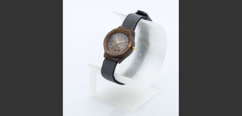 Dřevěné hodinky Union Ořech - V.Č.: 00209