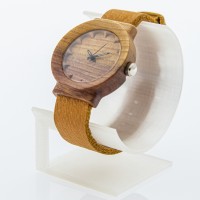 Dřevěné hodinky Scala Slivoň Bluma - V.Č.: 00247
