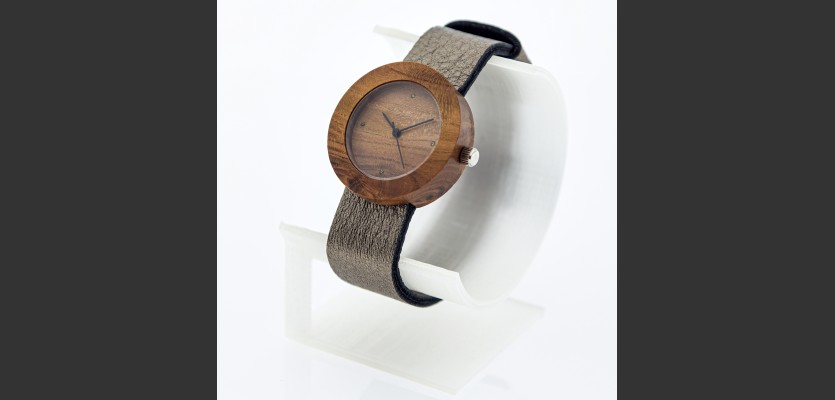 Dřevěné hodinky Alfa Meruňka - V.Č.: 00254