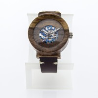 Dřevěné hodinky Scala Automat Ořech - V.Č.: 00256