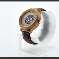 Dřevěné hodinky Scala Automat Višeň - V.Č.: 00257