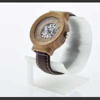 Dřevěné hodinky Scala Automat Akát - V.Č.: 00258