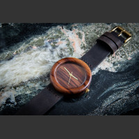 Dřevěné hodinky Orania Šveskové - V.Č.: 00081