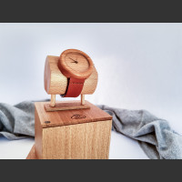 Dřevěné hodinky Orania Třešňové - V.Č.: 00083