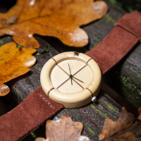 Dřevěné hodinky Orania Habr - V.Č.: 00134