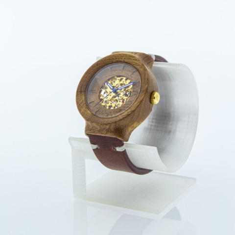 Dřevěné hodinky model "Scala Automat" - Moruše