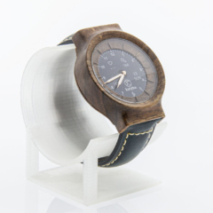 Ořechové dřevěné hodinky smart hybrid, v. c. 316