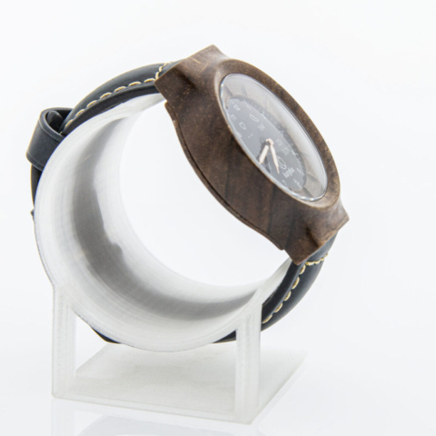 Ořechové dřevěné hodinky smart hybrid, v. c. 316